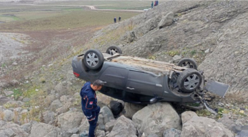 Tokat’ta otomobil uçuruma devrildi: 1 ölü