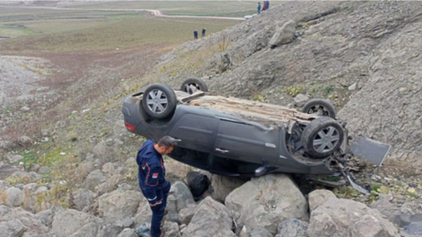 Tokat’ta otomobil uçuruma devrildi: 1 ölü