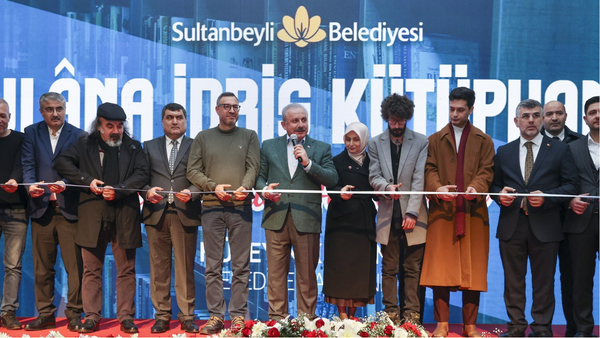 Sultanbeyli’de Mevlana İdris Kütüphanesi Açıldı