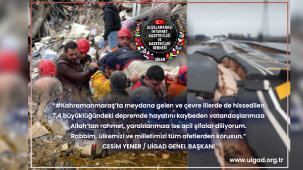 Başkan Yener, “Rabbim Ülkemizi Tüm Afetlerden Korusun!”