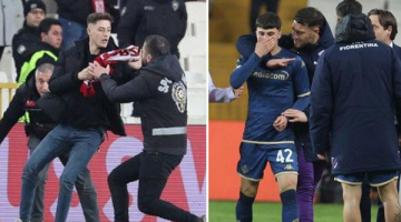 Sivas-Fiorentina maçında rezalet!