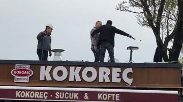 Üsküdar’da kaçak yapı yıkımına silahlı müdahale