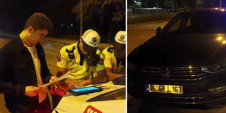 Ak Partili Başkanın Aracı Trafikten Men Edildi!