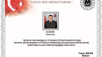 Şehit Ateşi Sultanbeyli’ye Düştü!