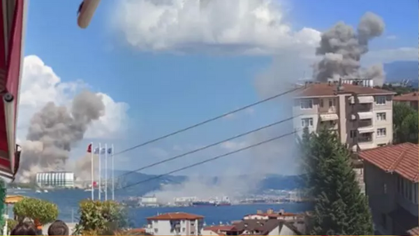 Kocaeli’de TMO silosunda patlama