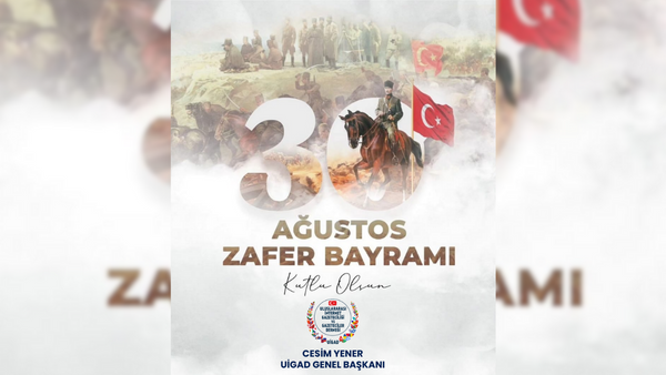 Başkan Yener’den 30 Ağustos Zafer Bayramı Mesajı