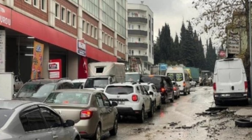 Trabzon’da İsale Hattı Patladı Kent Sular İçinde Kaldı
