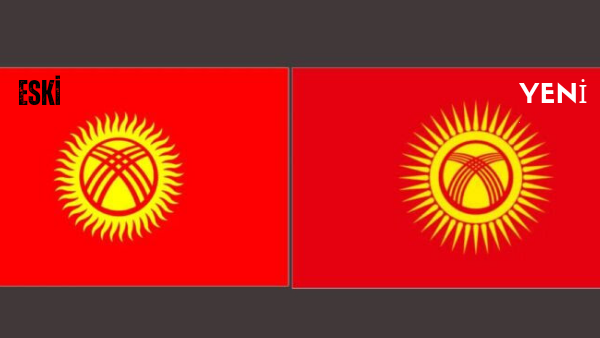 Kırgısiztan Resmi Bayrağı Değişti!