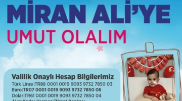 Haydi Sancaktepe Birlikte Başaralım Miran Ali’ye Umut Olalım