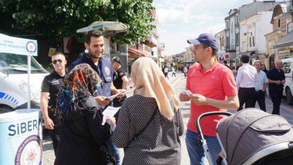 SİBERAY Ekipleri Vatandaşları Bilgilendirdi