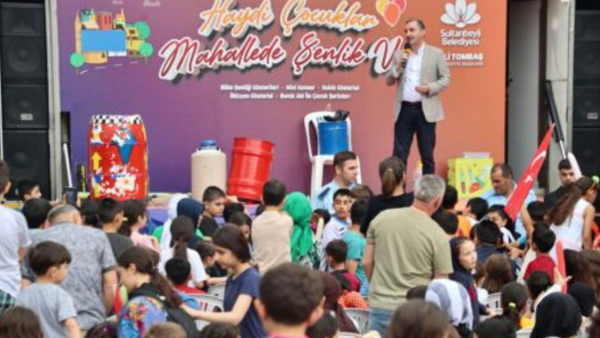 ÇOCUKLAR MAHALLE ŞENLİKLERİ’Nİ ÇOK SEVDİ