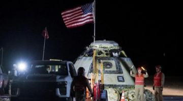 Starliner Dünyaya İniş Yaptı