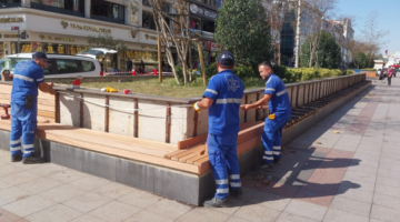 İBB Sultanbeyli’de Oturma Alanlarını Yeniledi