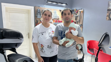 Motosiklet Tutkunu Baba Oğluna Honda İsmini Verdi!