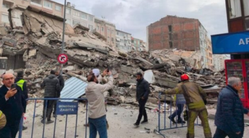 İstanbul Güngören’de Bina çöktü!