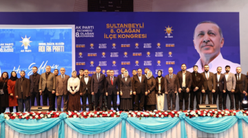 AK PARTİ SULTANBEYLİ’DE 8. OLAĞAN KONGRE HEYECANI YAŞADI
