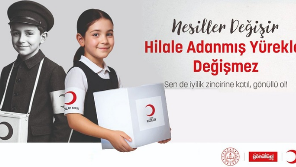KIZILAY HAFTASI, OKULLARDA “NESİLLER DEĞİŞİR, HİLALE ADANMIŞ YÜREKLER DEĞİŞMEZ” TEMASIYLA KUTLANACAK