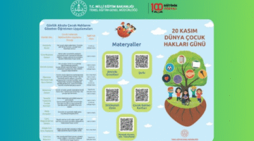 Dünya Çocuk Hakları Günü” Kapsamında Hazırlanan Broşür Yayımlandı