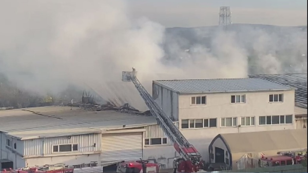 Tuzla’da Kauçuk ve Karton Fabrikasında Yangın
