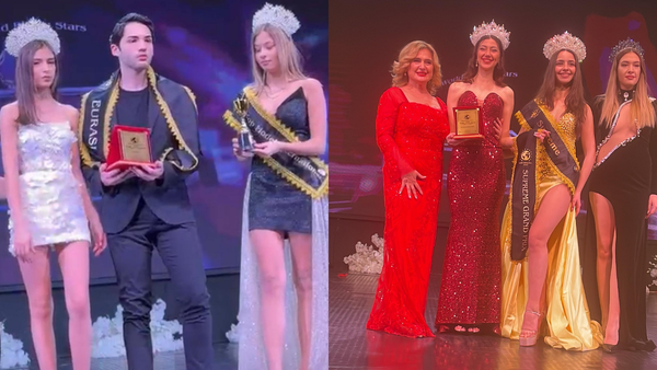 Wosing Stars ve Top Model Of The Year Model Yarışması finaline Türkiye güzeli Sibel Kaçan 32 ülke modeli arasından birinci seçildi