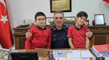 Minik Öğrenciler Bir Günlüğüne Yozgat İl Jandarma Komutanı Oldular
