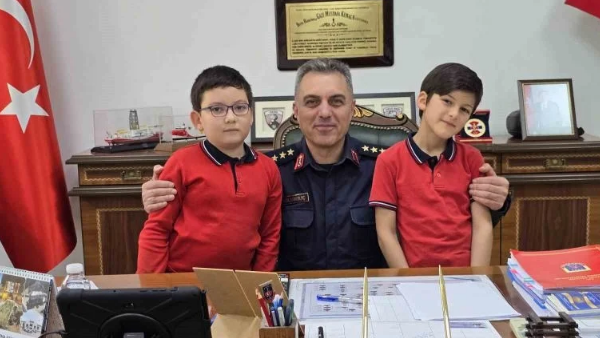 Minik Öğrenciler Bir Günlüğüne Yozgat İl Jandarma Komutanı Oldular