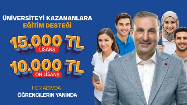 BAŞKAN ALİ TOMBAŞ’TAN ÜNİVERSİTELİ GENÇLERE MÜJDE